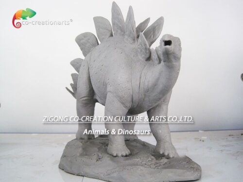 Customized Stegosaurus clay sculpture CCAM-038
